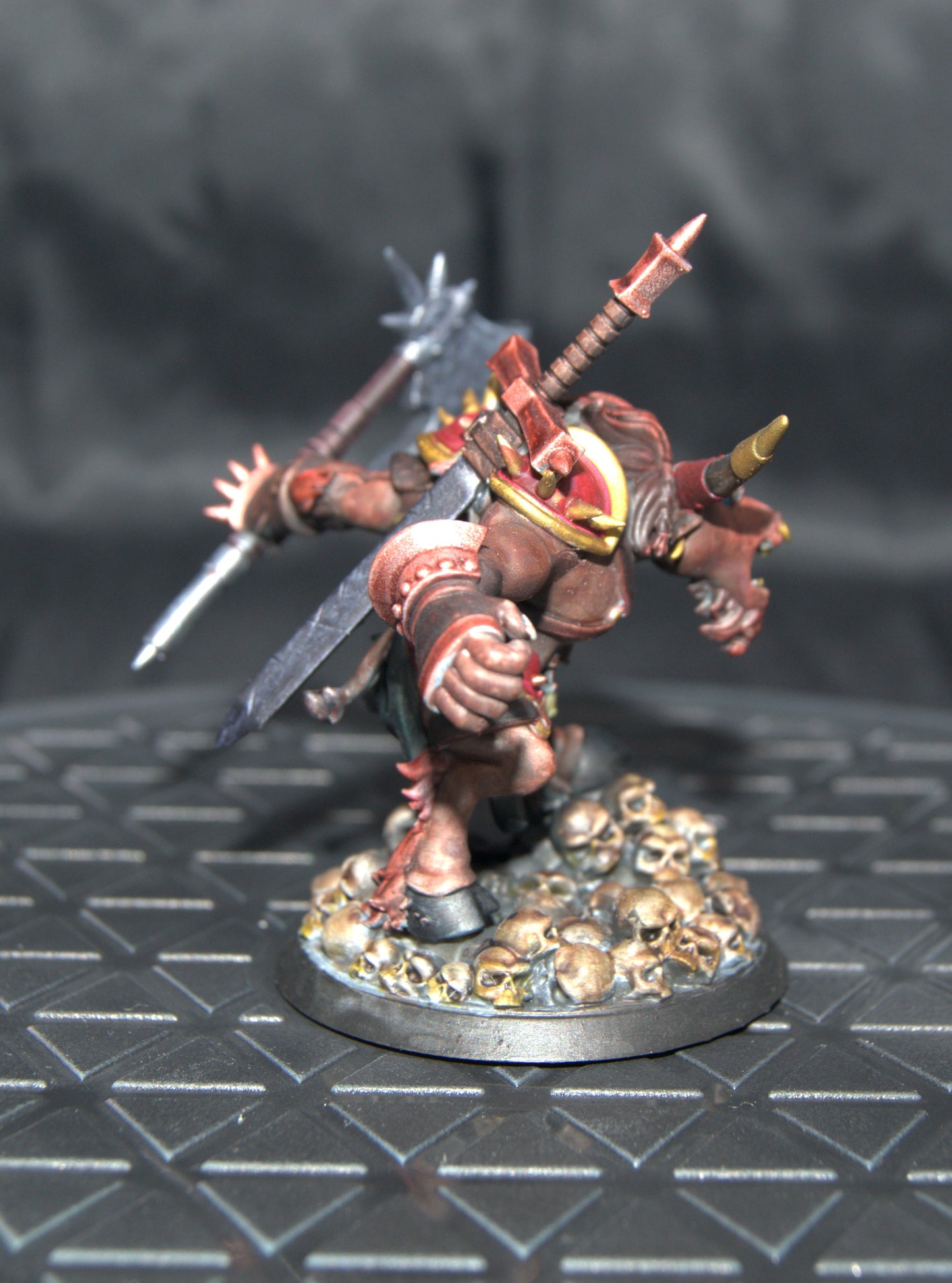 Minotaur / beastmen / Tauren warrior hand painted miniature table top ready