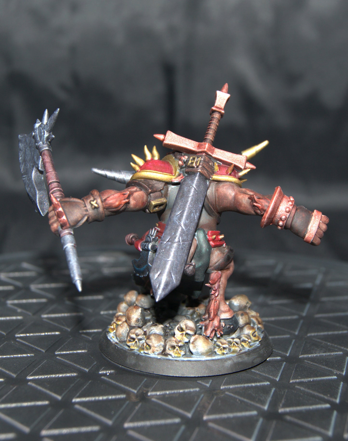 Minotaur / beastmen / Tauren warrior hand painted miniature table top ready