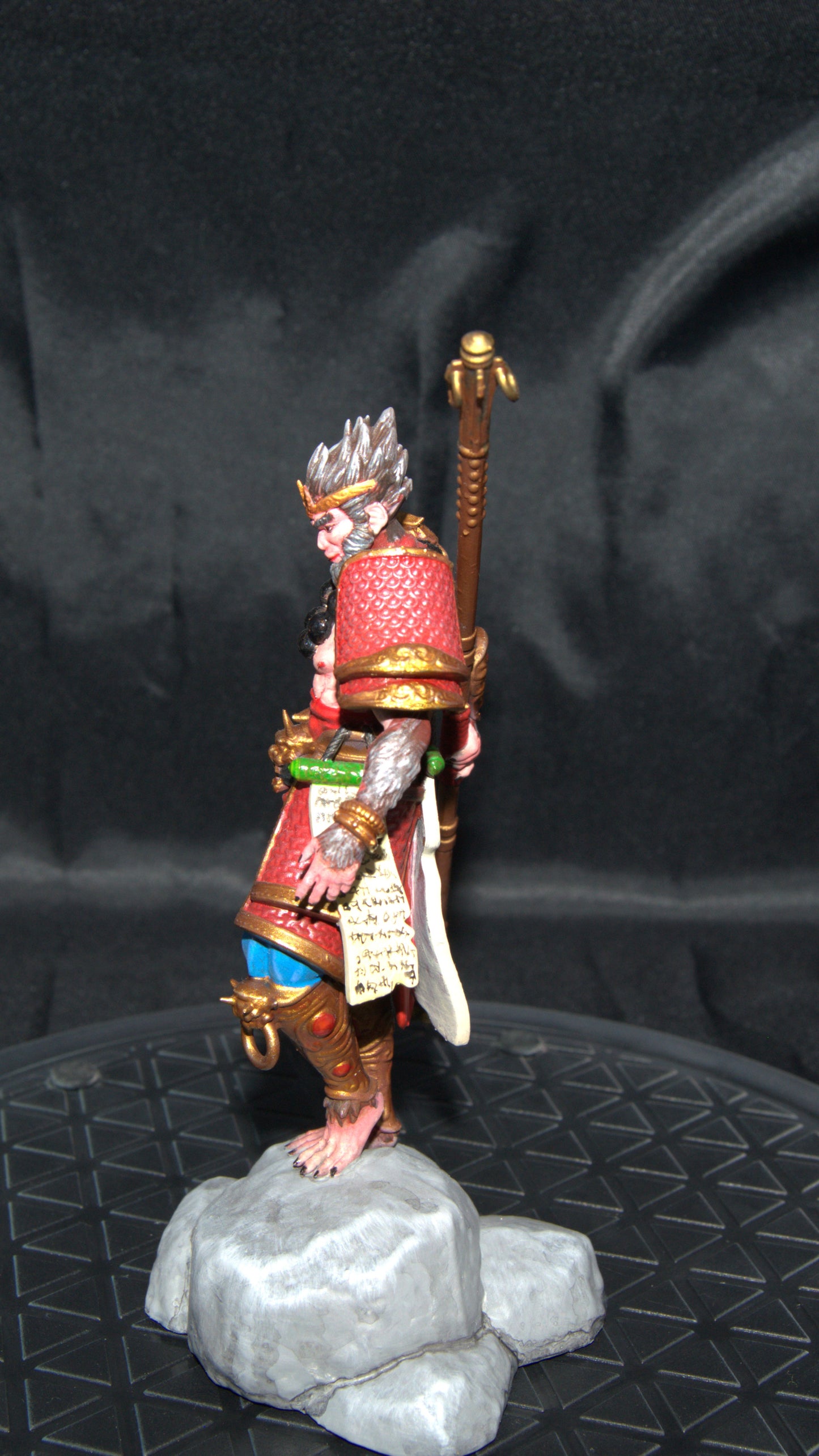 Black Myth Wukong, the monkey king miniature/statue hand painted to high quality, fan art