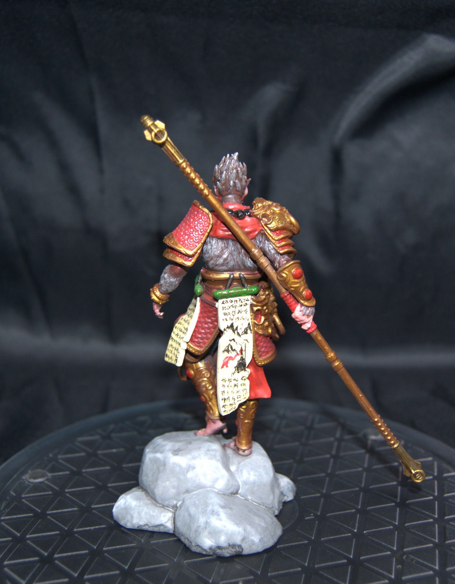 Black Myth Wukong, the monkey king miniature/statue hand painted to high quality, fan art