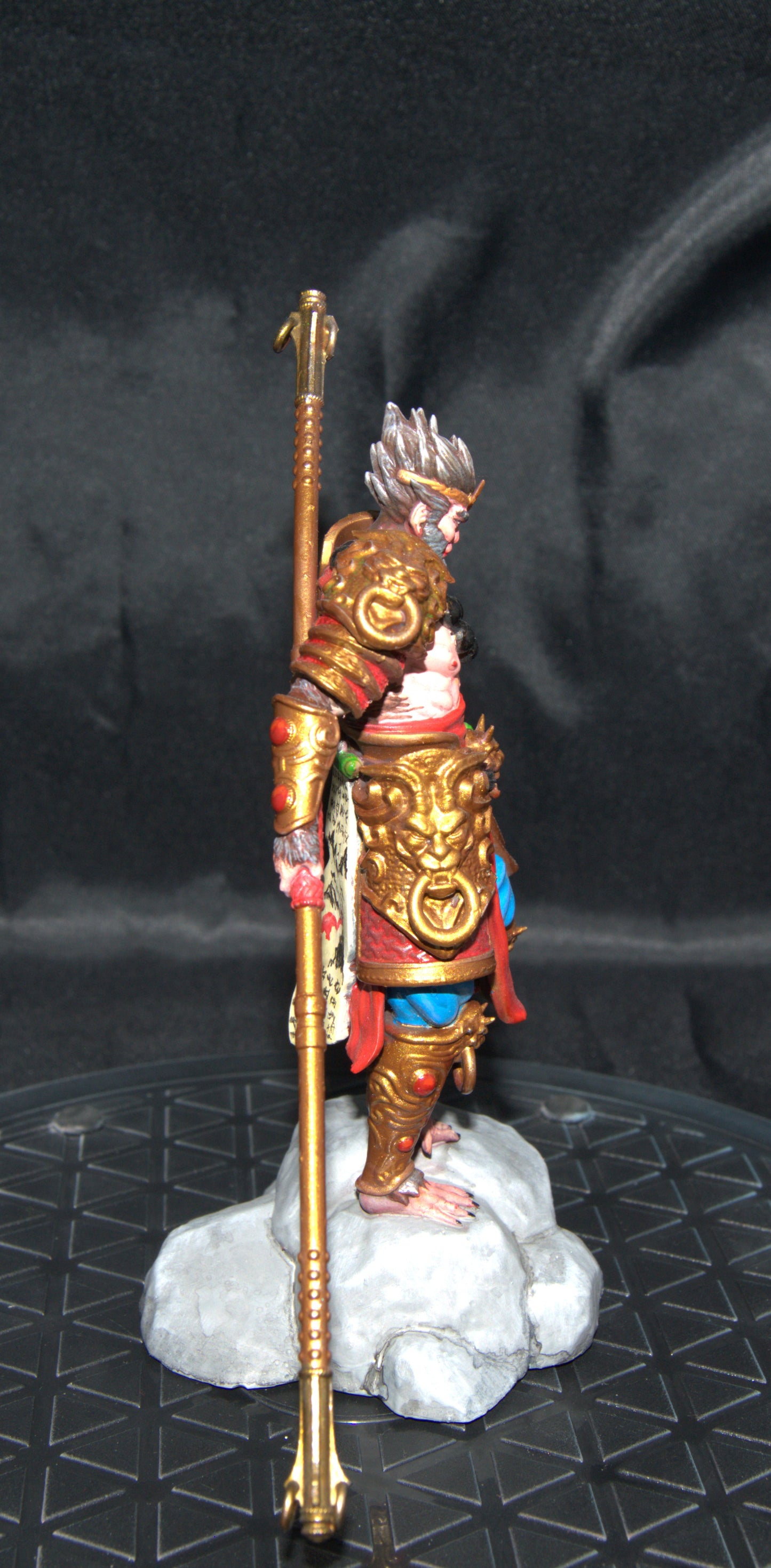Black Myth Wukong, the monkey king miniature/statue hand painted to high quality, fan art