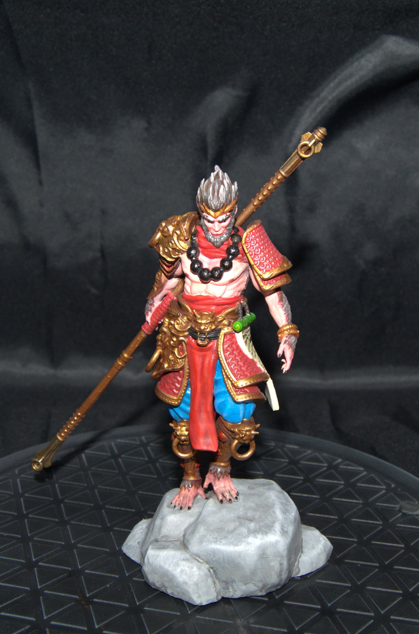 Black Myth Wukong, the monkey king miniature/statue hand painted to high quality, fan art