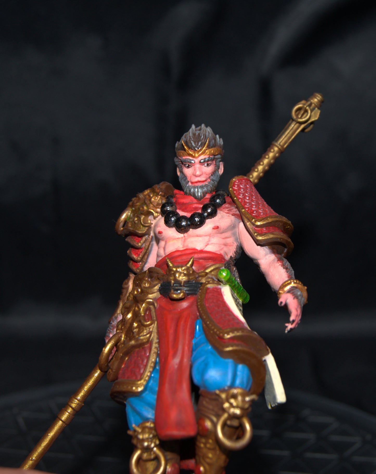 Black Myth Wukong, the monkey king miniature/statue hand painted to high quality, fan art