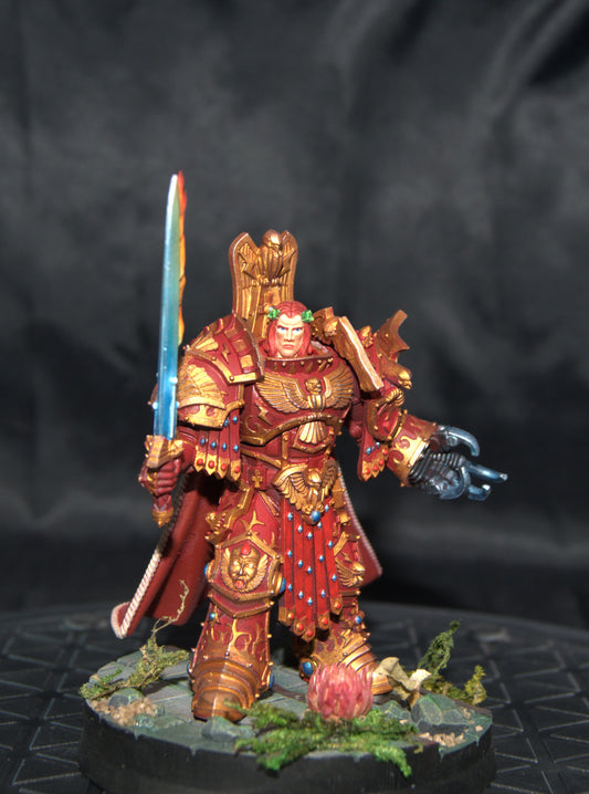The Emperor of Man, Fan art miniature hand painted to display quality